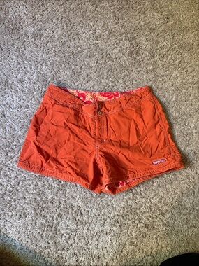 Orange Women’s Big Flirt Y2K Reversible Board Shorts - Measures to Size 10